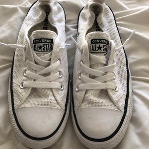 White Converse Sneakers